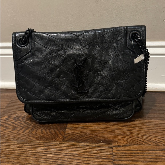 Ysl Niki medium in vintage leather - Picture 8 of 15